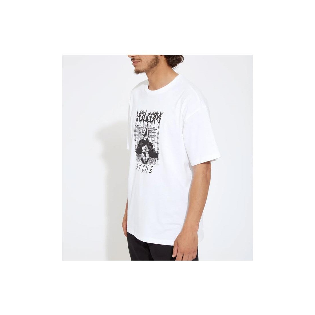 VOLCOM EDENDER LSE TEE BLANCO