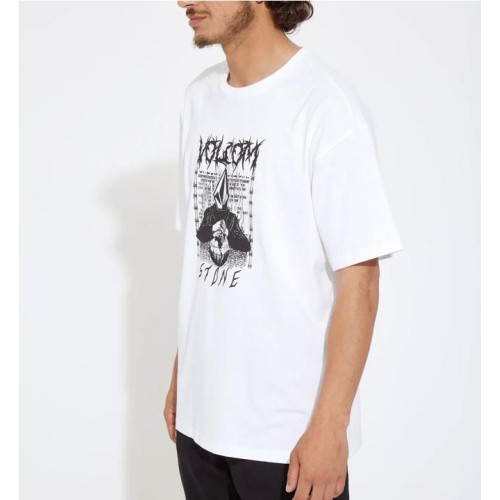 VOLCOM EDENDER LSE TEE BLANCO