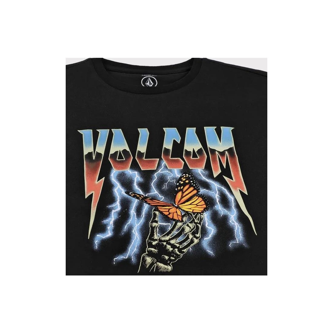 VOLCOM KEEPTHUNDER LSE TEE NEGRO