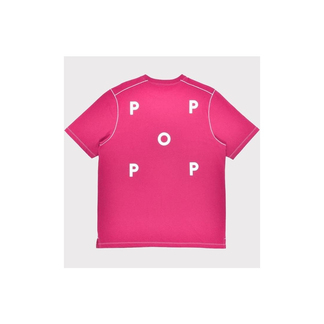 POP TRADING LOGO T-SHIRT ROSADO