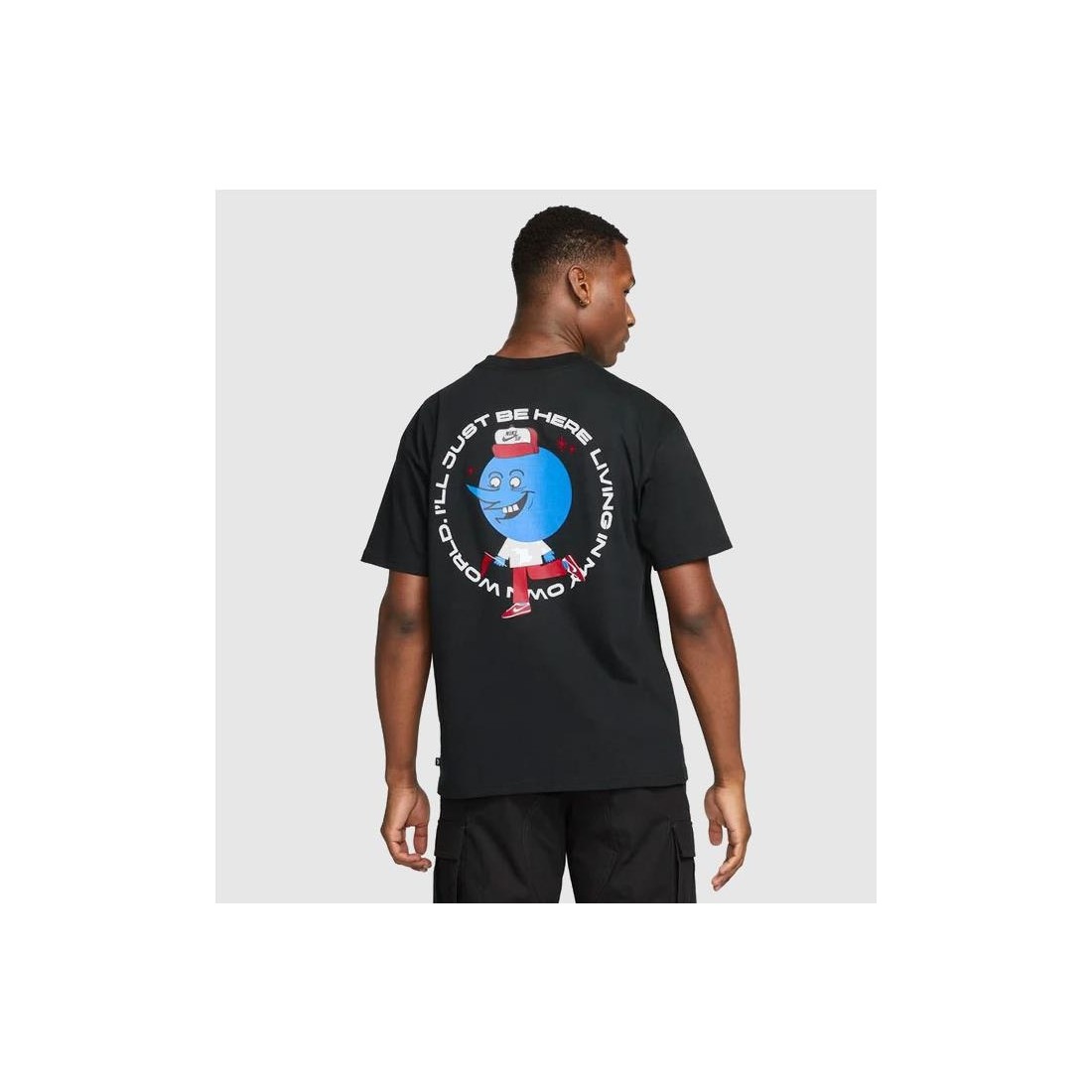 NIKE SB GLOBE GUY TEE NEGRO