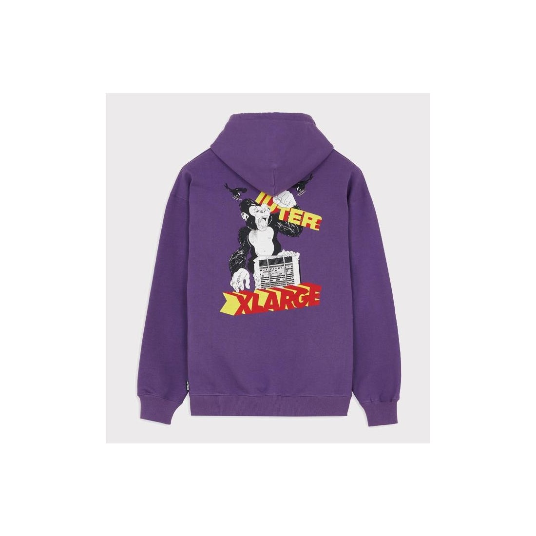 IUTER XIUTER GIANT HOODIE VIOLETA