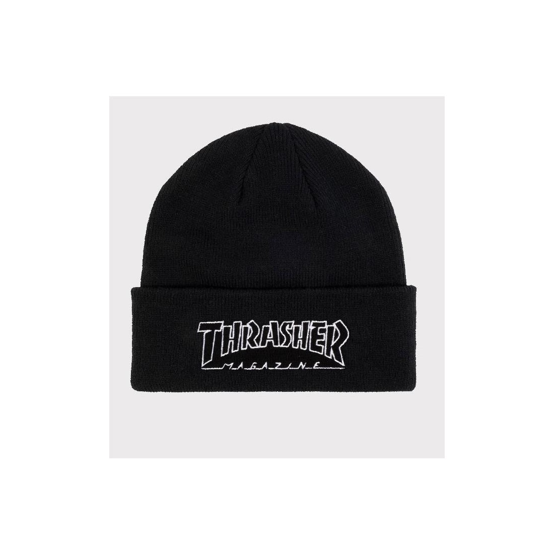 THRASHER OUTLINED LOGO BEANIE NEGRO