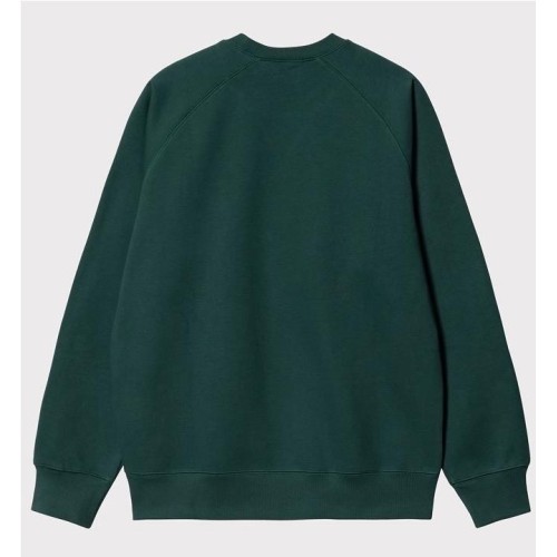 CARHARTT WIP CHASE SWEAT VERDE 2