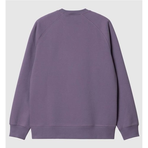 CARHARTT WIP CHASE SWEAT VIOLETA 2