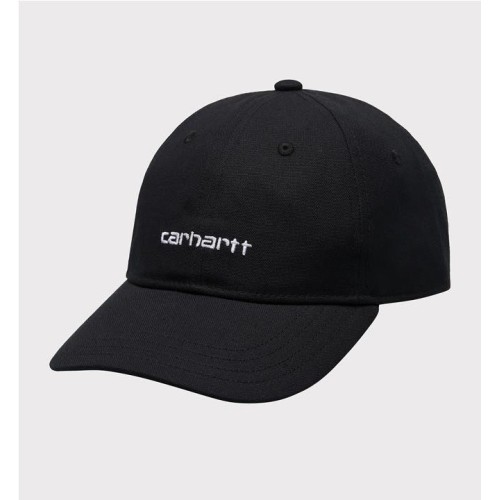 CARHARTT WIP CANVAS SCRIPT CAP NEGRO