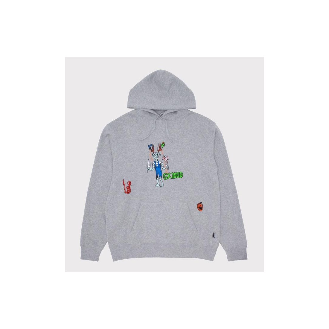 GX 1000 SKIN WALKER HOODIE GRIS