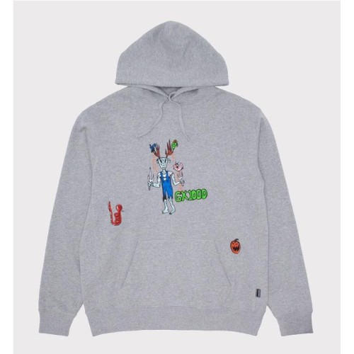 GX 1000 SKIN WALKER HOODIE GRIS