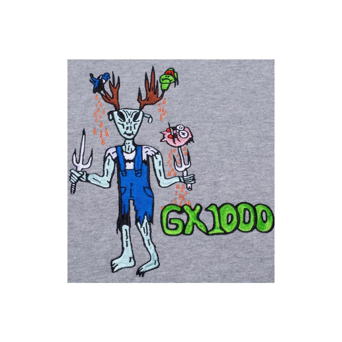 GX 1000 SKIN WALKER HOODIE GRIS
