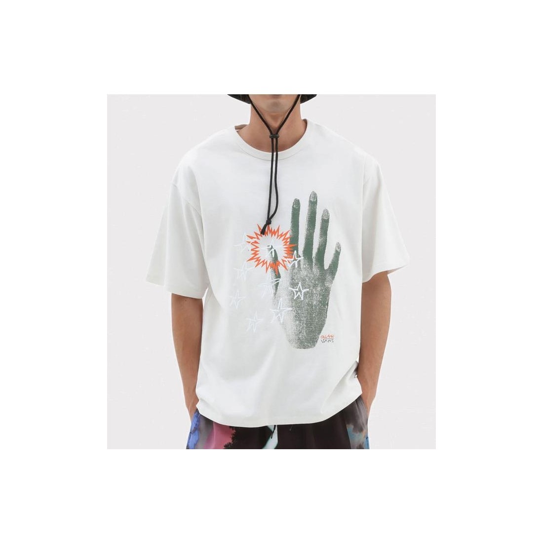VANS HOCUS POCUS QUASI TEE BLANCO