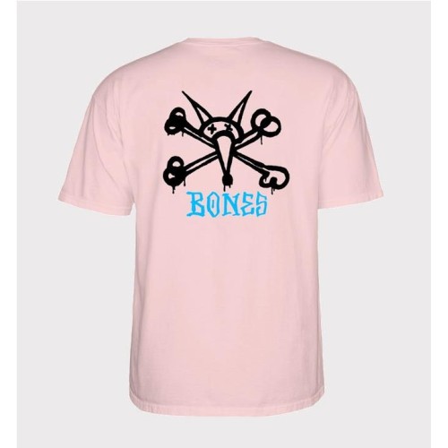 POWELL PERALTA RAT BONES TEE ROSADO