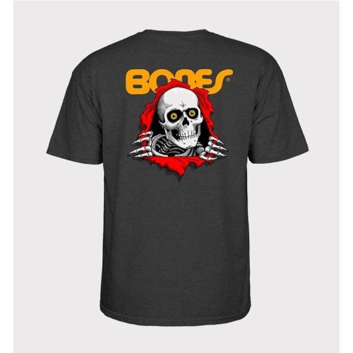 POWELL PERALTA RIPPER TEE GRIS OSCURO