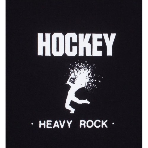 HOCKEY HEAVY ROCK TEE NEGRO