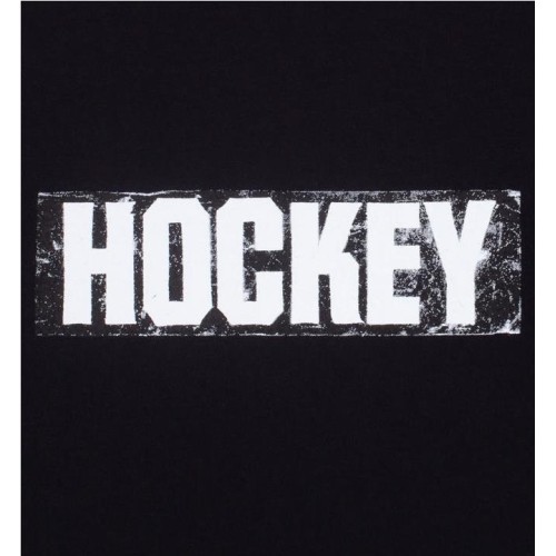 HOCKEY STCKER LOGO TEE NEGRO 2