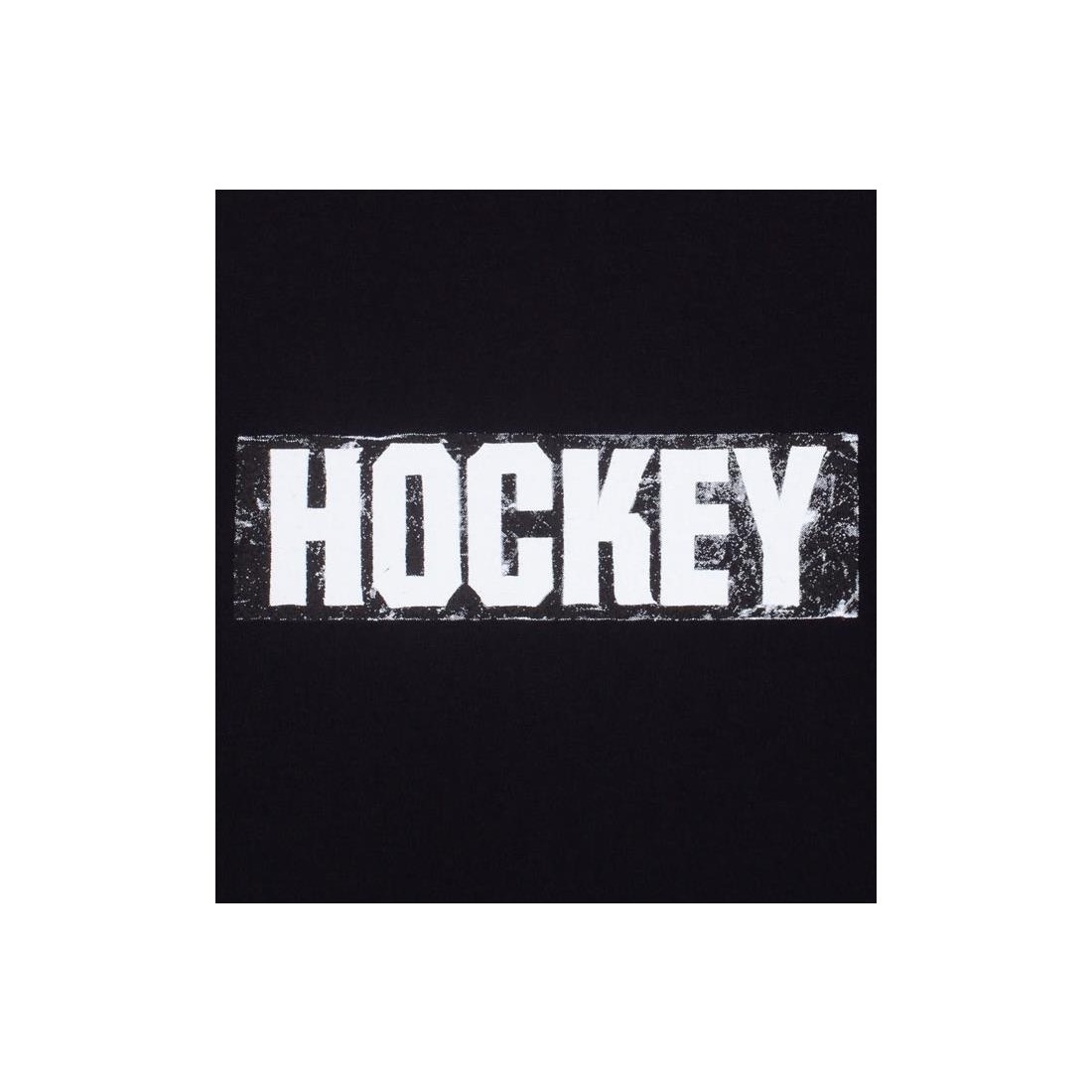 HOCKEY STCKER LOGO TEE NEGRO