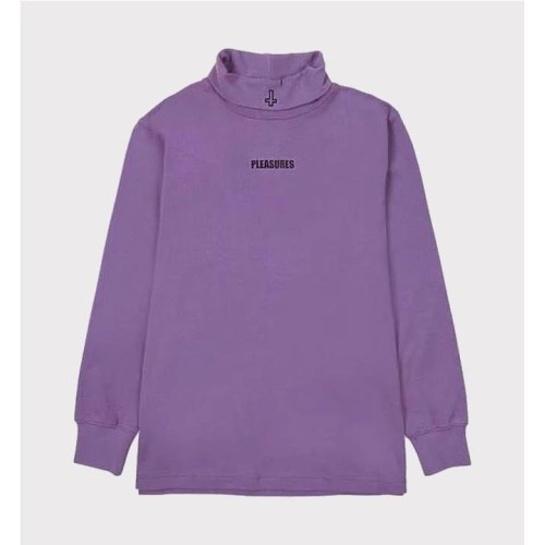 PLEASURES GATHERING NECK LS VIOLETA