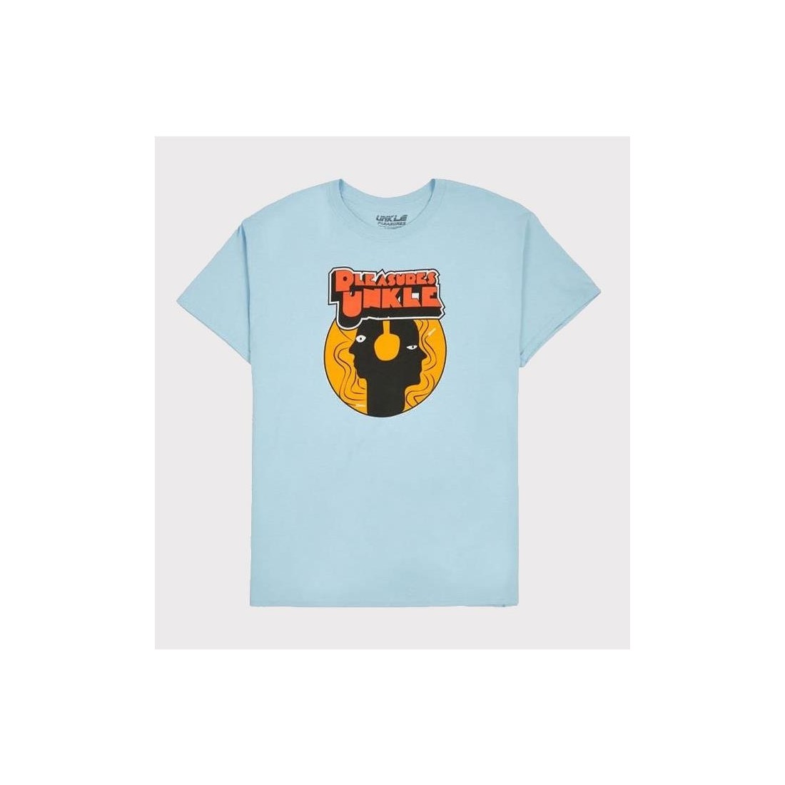 PLEASURES HEADPHONES TEE AZUL