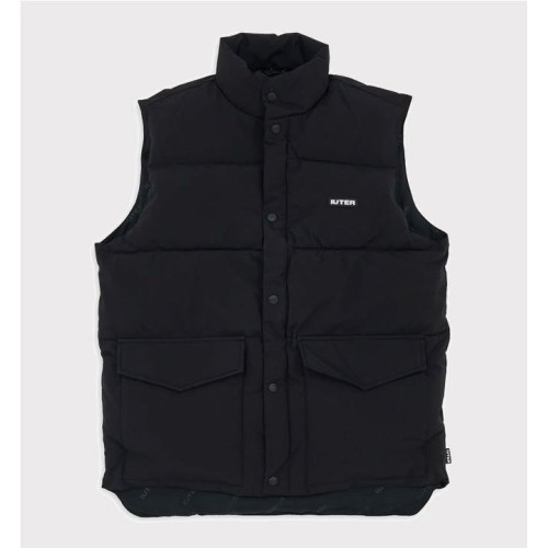 IUTER PUFF VEST NEGRO