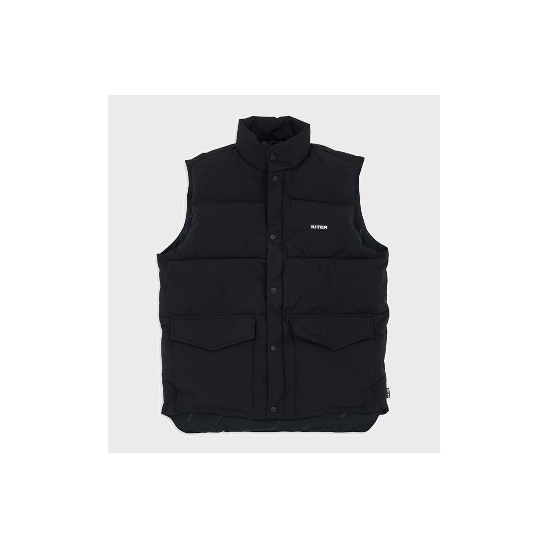 IUTER PUFF VEST NEGRO