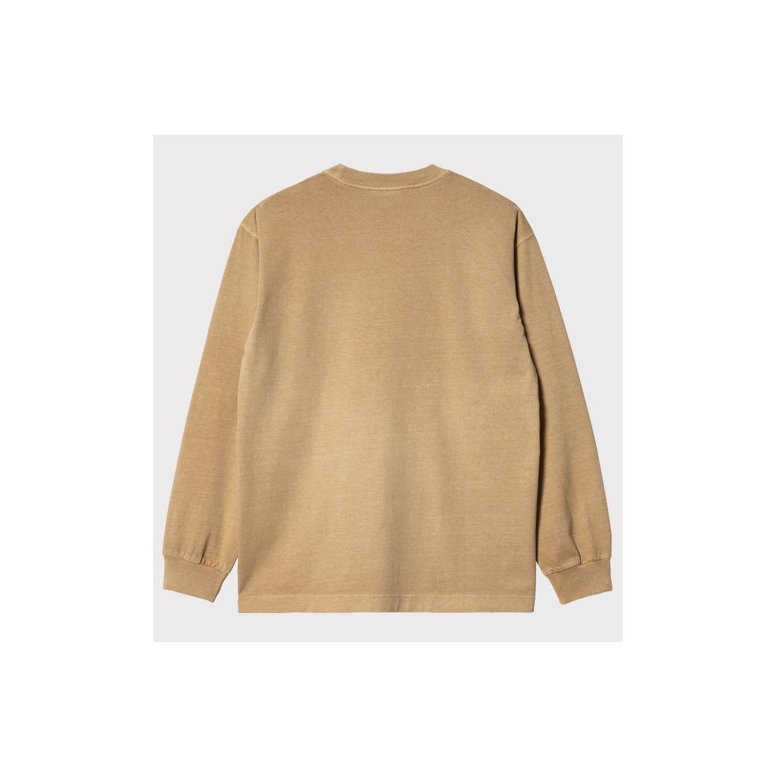 CARHARTT WIP LS NELSON TEE BEIGE1