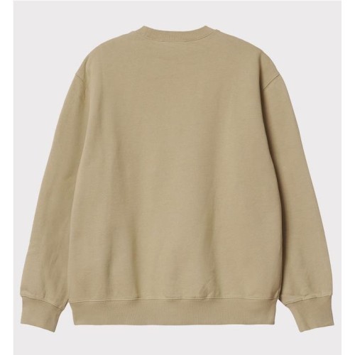 CARHARTT WIP POCKET SWEAT BEIGE1
