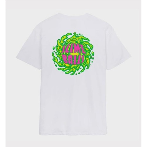 SANTA CRUZ SB LOGO TEE BLANCO