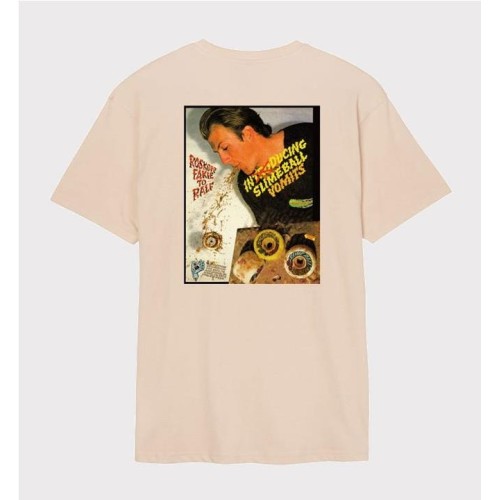 SANTA CRUZ FAKIE TO RALF TEE BEIGE