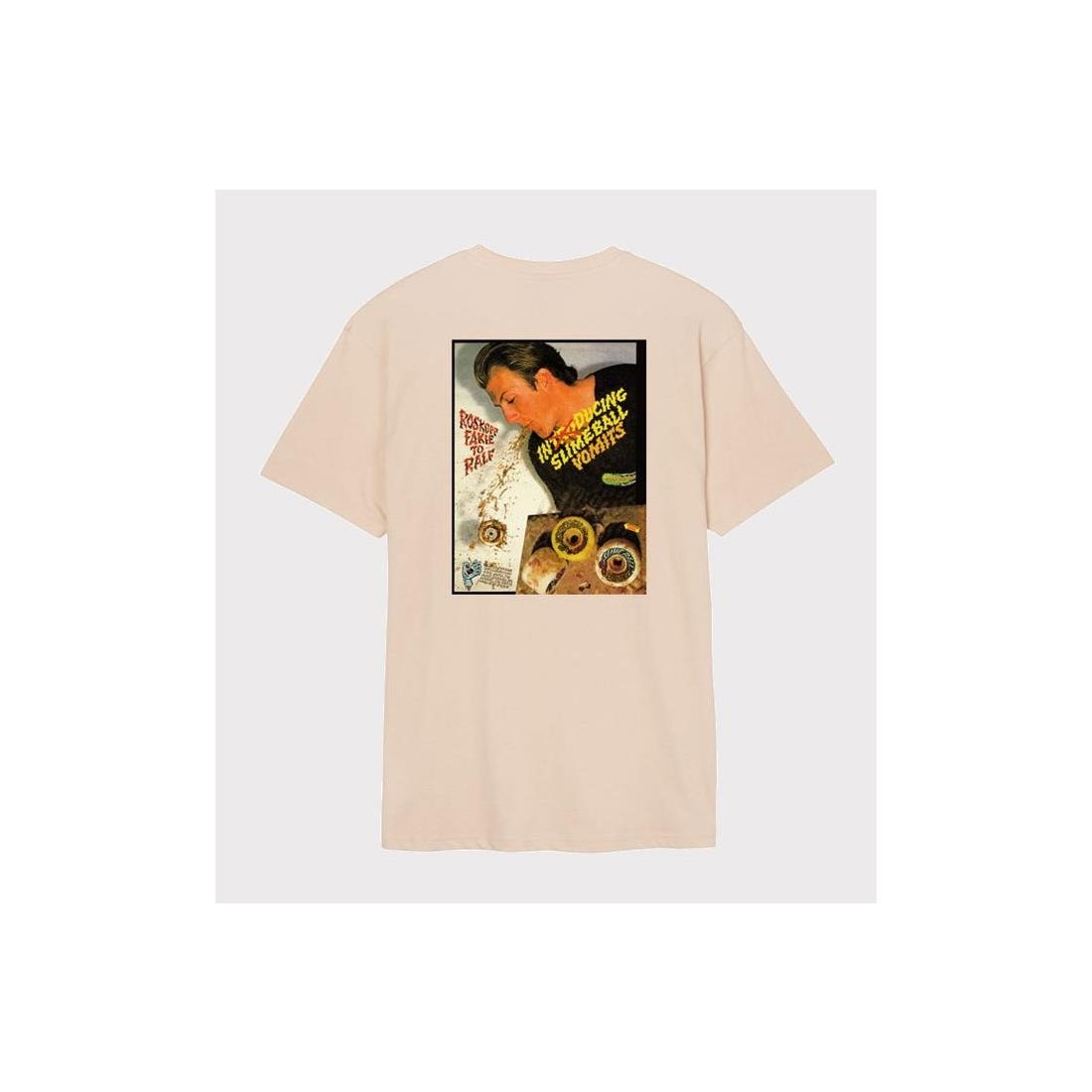SANTA CRUZ FAKIE TO RALF TEE BEIGE