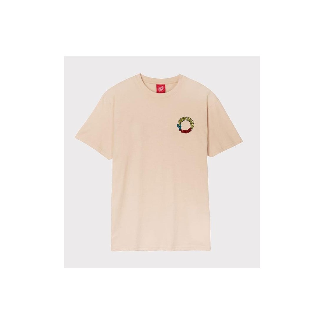 SANTA CRUZ FAKIE TO RALF TEE BEIGE