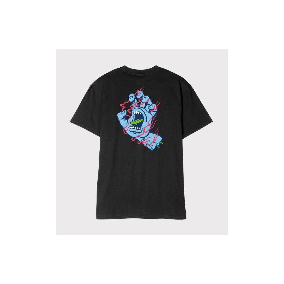 SANTA CRUZ INFERNO HAND TEE NEGRO