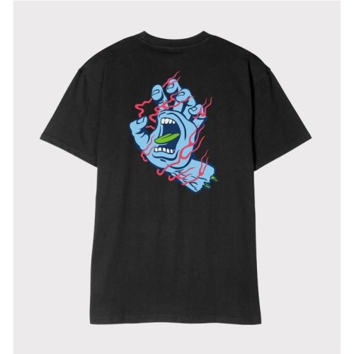 SANTA CRUZ INFERNO HAND TEE NEGRO