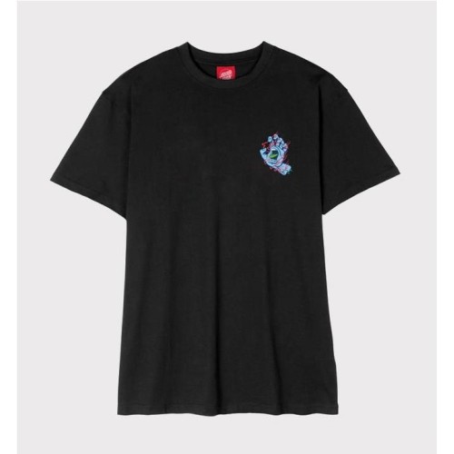 SANTA CRUZ INFERNO HAND TEE NEGRO 2
