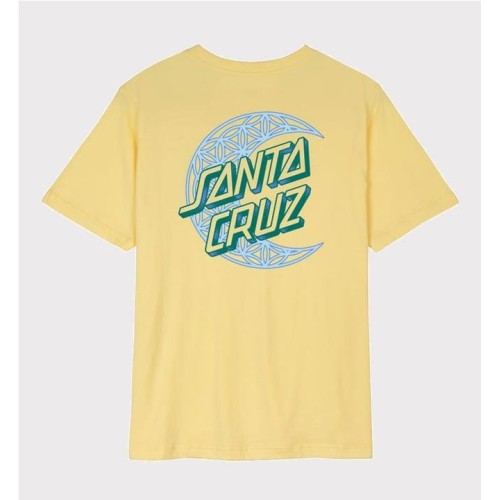 SANTA CRUZ WOMEN GEO MOON TEE AMARILLO