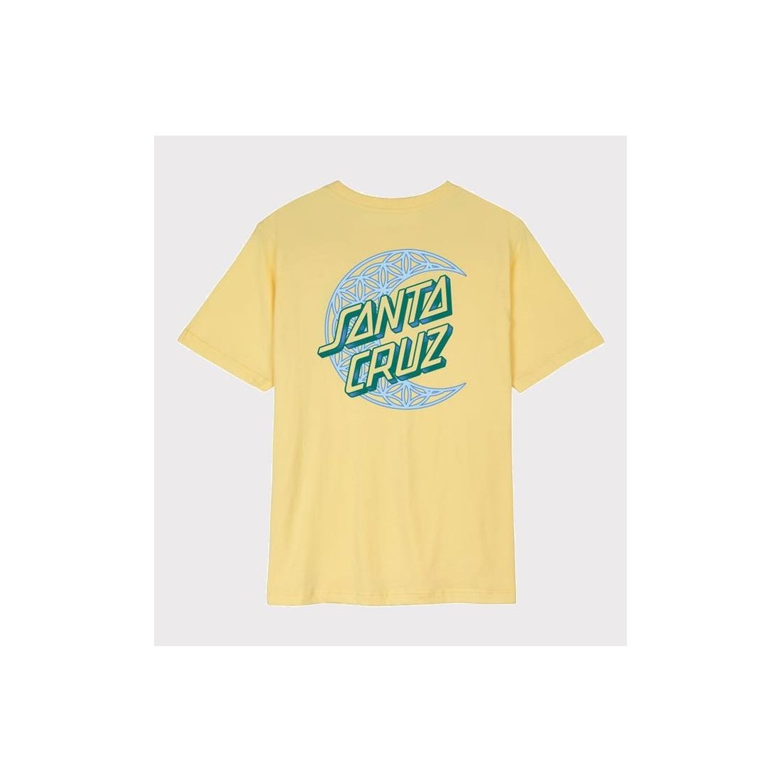 SANTA CRUZ WOMEN GEO MOON TEE AMARILLO