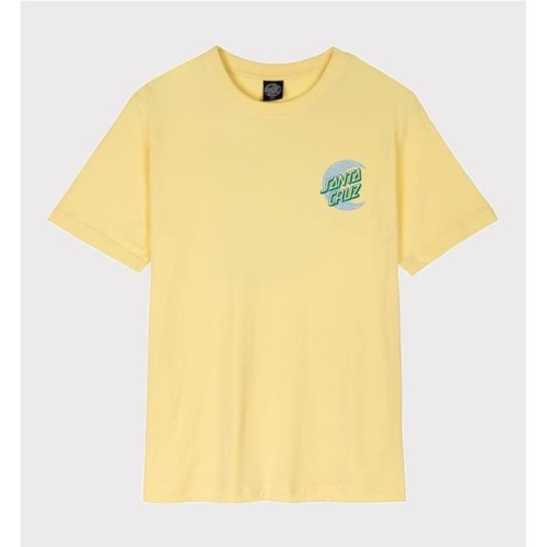 SANTA CRUZ WOMEN GEO MOON TEE AMARILLO 2