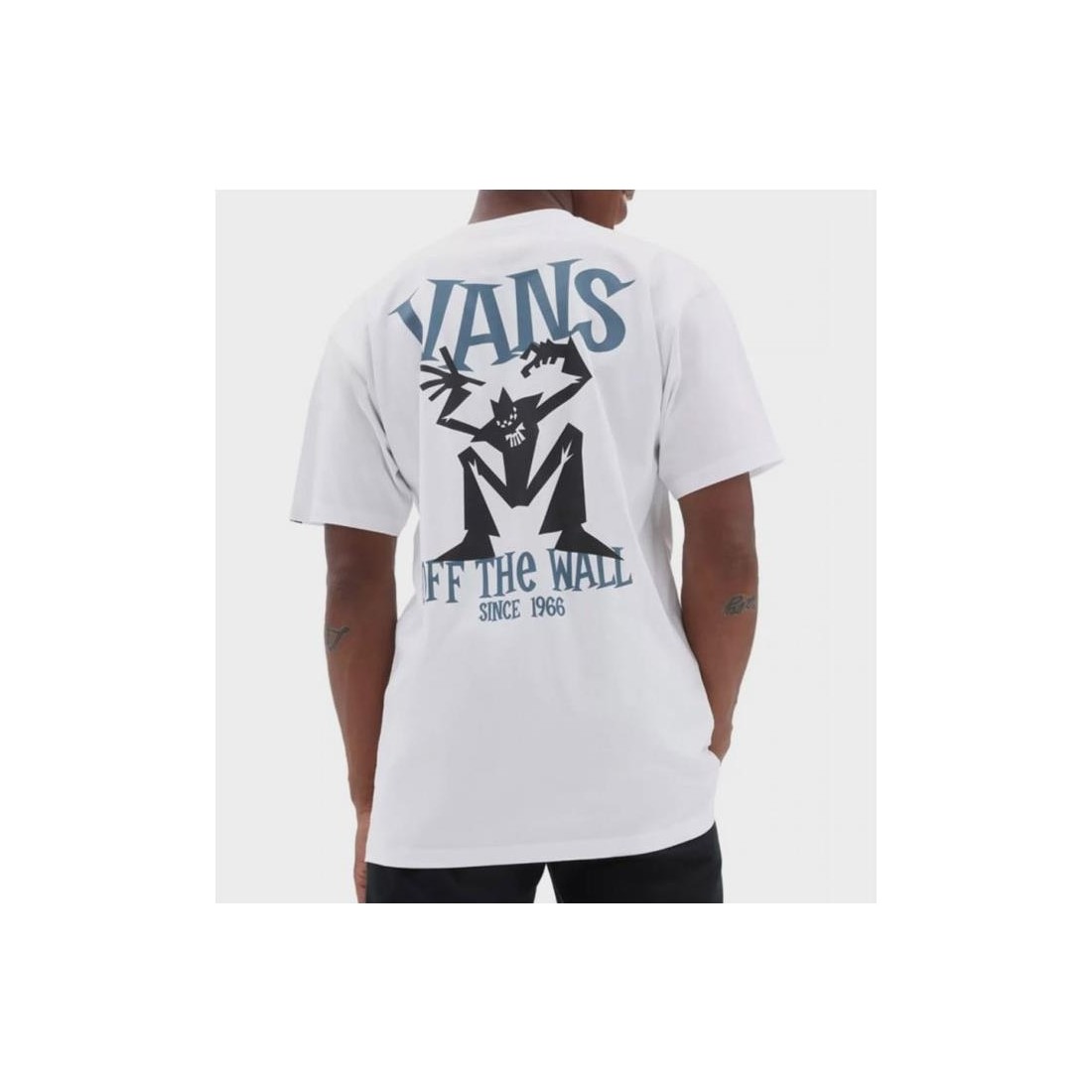 VANS SKETCHY FRIEND SS TEE BLANCO