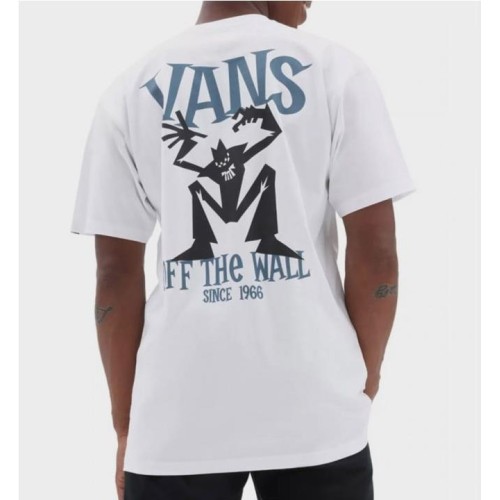 VANS SKETCHY FRIEND SS TEE BLANCO