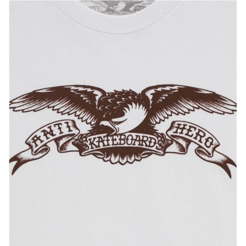ANTIHERO BASIC EAGLE SS TEE MARRON 2