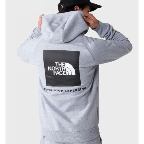 THE NORTH FACE RED BOX HOODIE GRIS