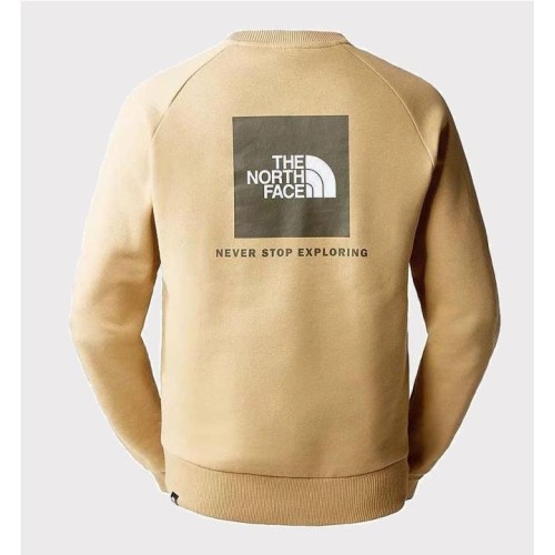 THE NORTH FACE RED BOX CREW BEIGE