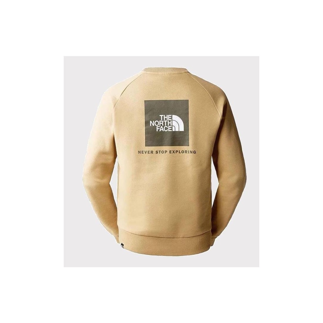 THE NORTH FACE RED BOX CREW BEIGE