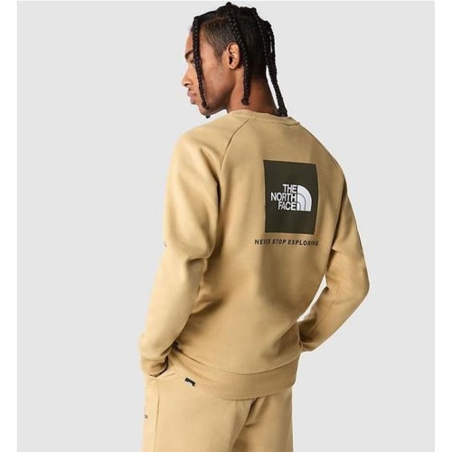 THE NORTH FACE RED BOX CREW BEIGE