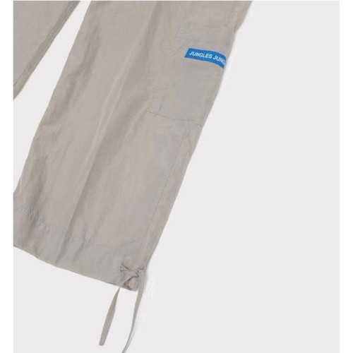 JUNGLES NYLON PLEATED PANT BEIGE