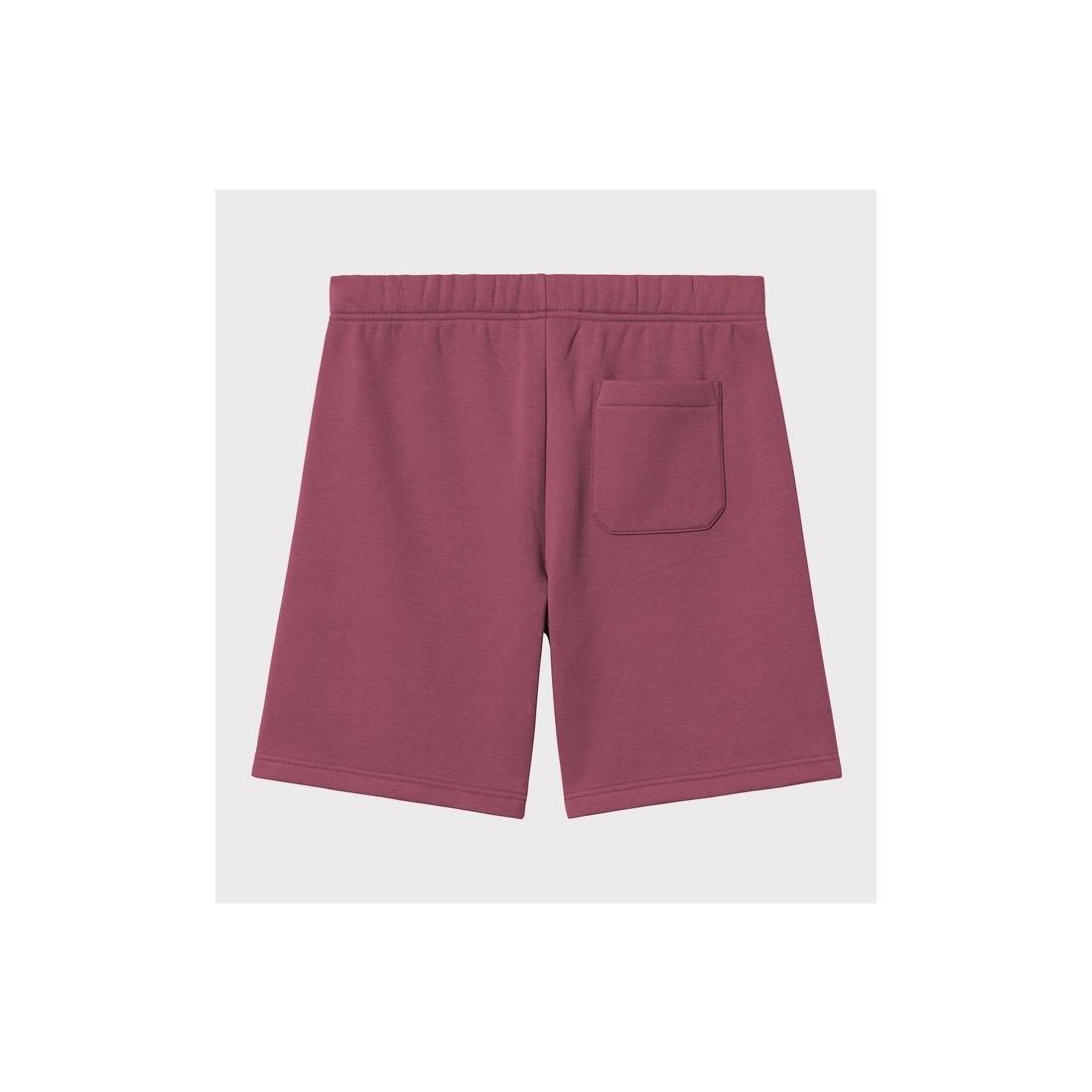 CARHARTT WIP CHASE SWEAT SHORT ROJO