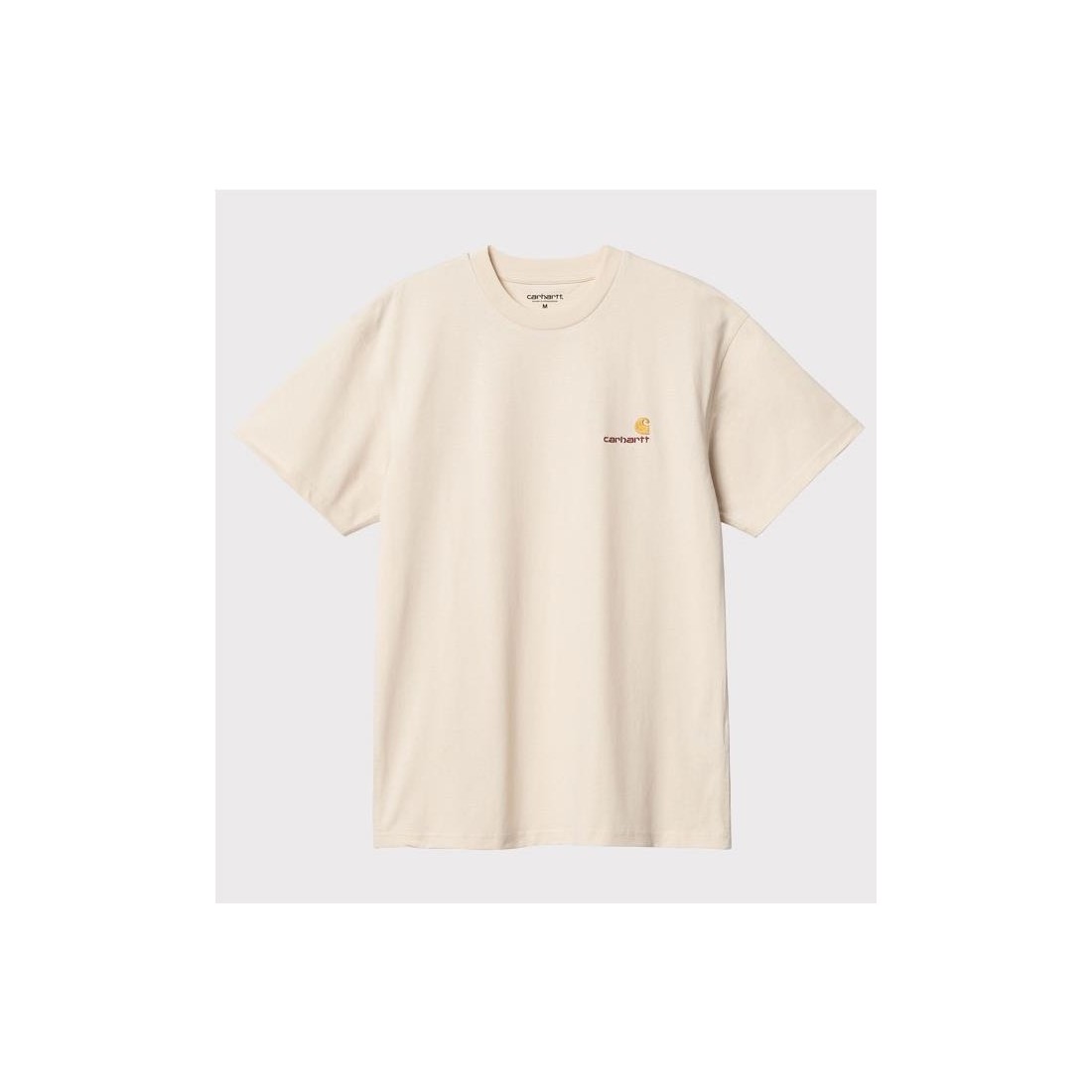 CARHARTT WIP AMERICAN SCRIPT BEIGE1