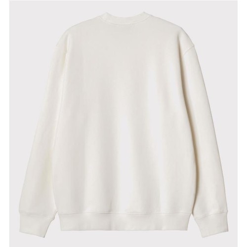 CARHARTT WIP DUSTER SWEAT BLANCO ROTO