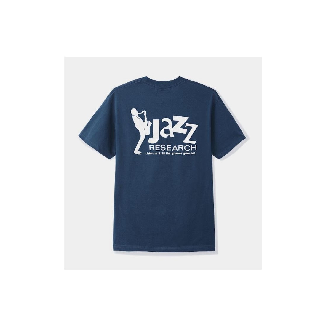 BUTTER GOODS JAZZ RESEARCH TEE AZUL MARINO