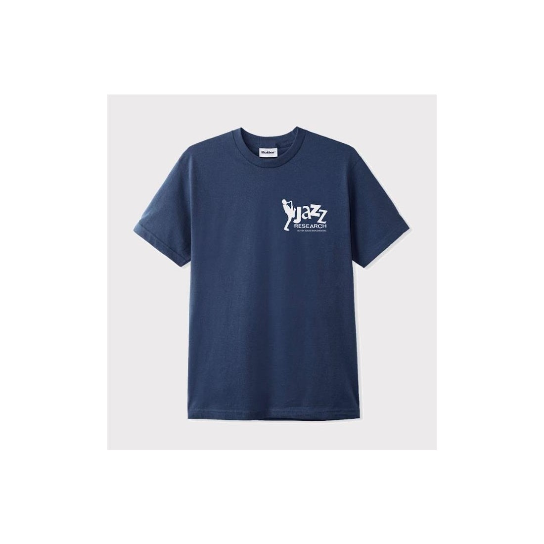 BUTTER GOODS JAZZ RESEARCH TEE AZUL MARINO