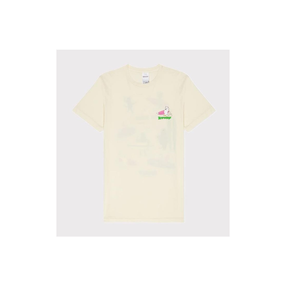 RIPNDIP EVERYBODY SURF TEE BEIGE1