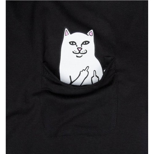 RIPNDIP LORD NERMAL POCKET TEE NEGRO 2